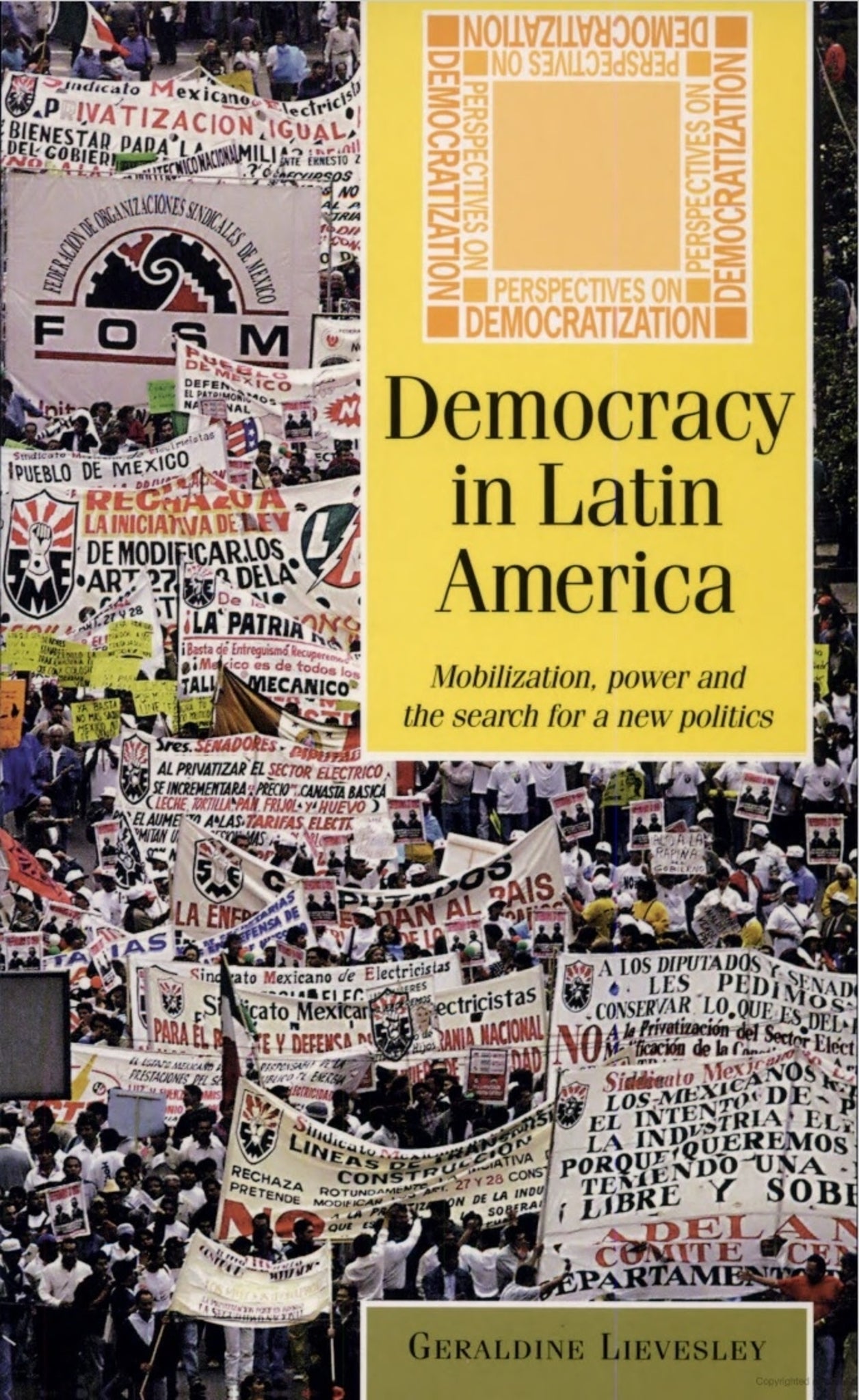 Cover image for Democracy in Latin America ISBN 9780719043116